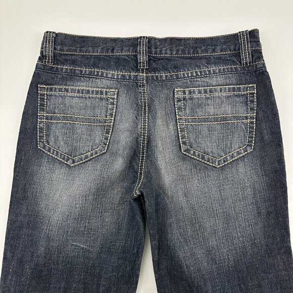 Mac & Jac Bootcut Women's size 12 Dark Wash Blue Denim Jeans - Picture 4 of 4